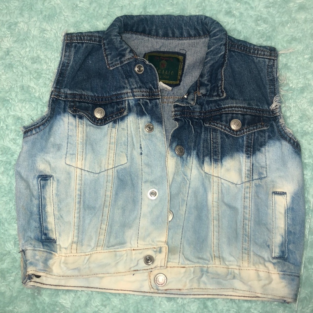 Infant Grunge Denim Vest